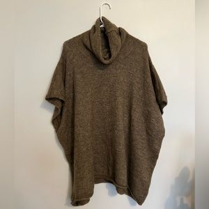 Universal Thread Brown Poncho Sweater